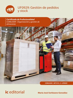 cover image of Gestión de pedidos y stock. COML0309
